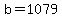 +b+=+1079+