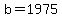 +b+=+1975+