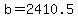 +b+=+2410.5+