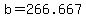 +b+=+266.667+