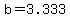 +b+=+3.333+