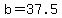 +b+=+37.5+
