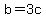 +b+=+3c+