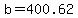 +b+=+400.62+