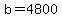 +b+=+4800+
