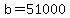 +b+=+51000+