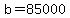 +b+=+85000+