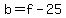 +b+=+f+-+25+