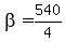 +beta=540%2F4