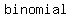 +binomial