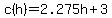 +c%28h%29=2.275h%2B3