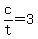 +c%2Ft+=+3+