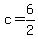 +c=+6%2F2+