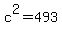 +c%5E2=+493+