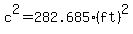 +c%5E2+=282.685%28ft%29%5E2