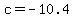 +c+=+-10.4+
