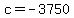 +c+=+-3750+