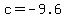 +c+=+-9.6+