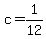 +c+=+1%2F12+