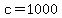 +c+=+1000+
