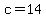 +c+=+14+