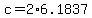 +c+=+2%2A6.1837+
