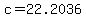 +c+=+22.2036+