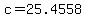 +c+=+25.4558+