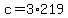 +c+=+3%2A219+