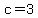 +c+=+3+