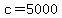 +c+=+5000+