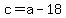 +c+=+a+-+18+