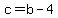 +c+=+b+-+4+
