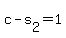 +c+-+s%5B2%5D+=+1+
