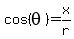 +cos%28theta%29+=+x%2Fr+