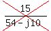 +cross%2815%2F%2854-j10%29%29+