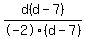 +d%28d-7%29%2F-2%28d-7%29+