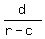 +d%2F%28r-c%29
