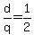 +d%2Fq+=+1%2F2+
