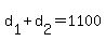 +d%5B1%5D+%2B+d%5B2%5D+=+1100+