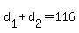+d%5B1%5D+%2B+d%5B2%5D+=+116+