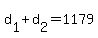 +d%5B1%5D+%2B+d%5B2%5D+=+1179+