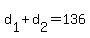 +d%5B1%5D+%2B+d%5B2%5D+=+136+
