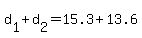 +d%5B1%5D+%2B+d%5B2%5D+=+15.3+%2B+13.6+