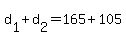 +d%5B1%5D+%2B+d%5B2%5D+=+165+%2B+105+