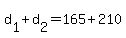 +d%5B1%5D+%2B+d%5B2%5D+=+165+%2B+210+
