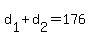 +d%5B1%5D+%2B+d%5B2%5D+=+176+