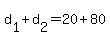 +d%5B1%5D+%2B+d%5B2%5D+=+20+%2B+80+