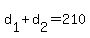 +d%5B1%5D+%2B+d%5B2%5D+=+210+