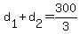 +d%5B1%5D+%2B+d%5B2%5D+=+300%2F3+